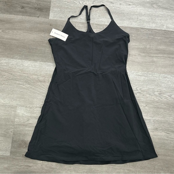 NWT outdoor voices exercise dress Women’s Size Medium Black - Picture 2 of 7